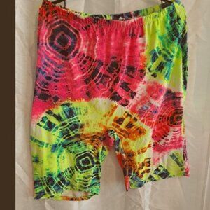 FASHION NOVA BIKER SHORTS PLUS SIZE 3X